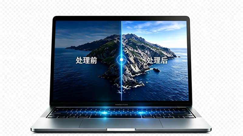 AI视频增强工具界面展示